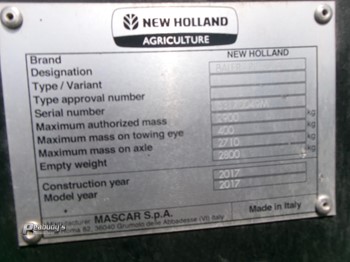 2017 NEW HOLLAND RF450 SUPERFEED