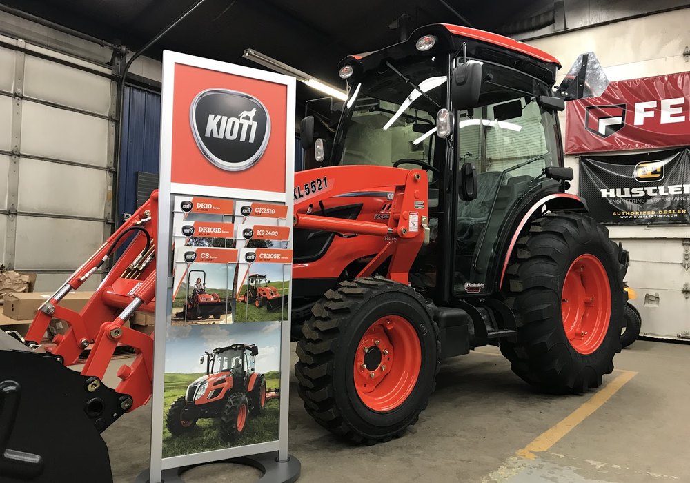 Kioti equipment at Peabudy's