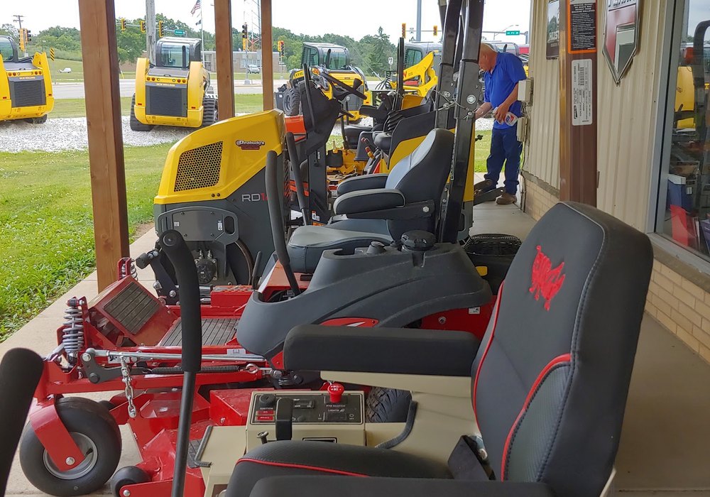 Cub Cadet equipment at Peabudy's